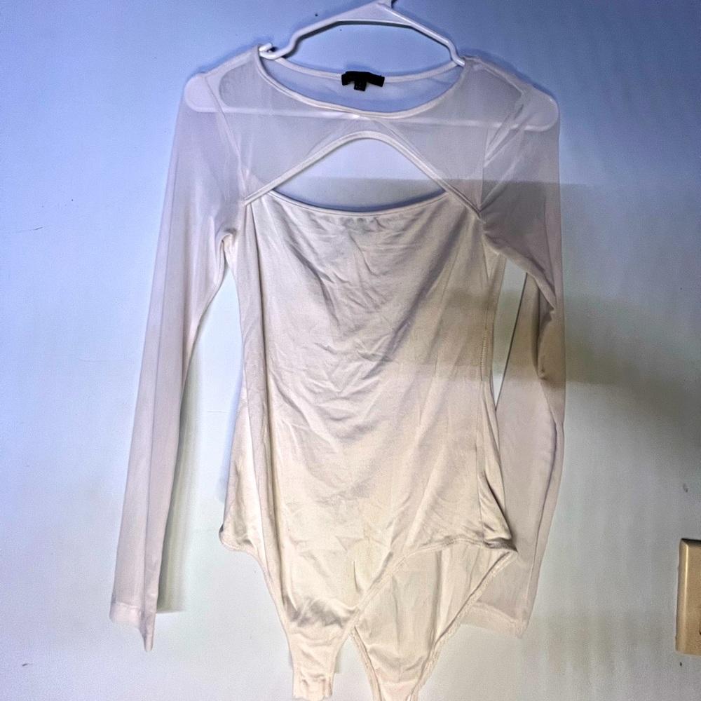 Womens White Body suit.